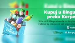 Bingo u Tuzlu uvodi dostavu preko Korpa.ba