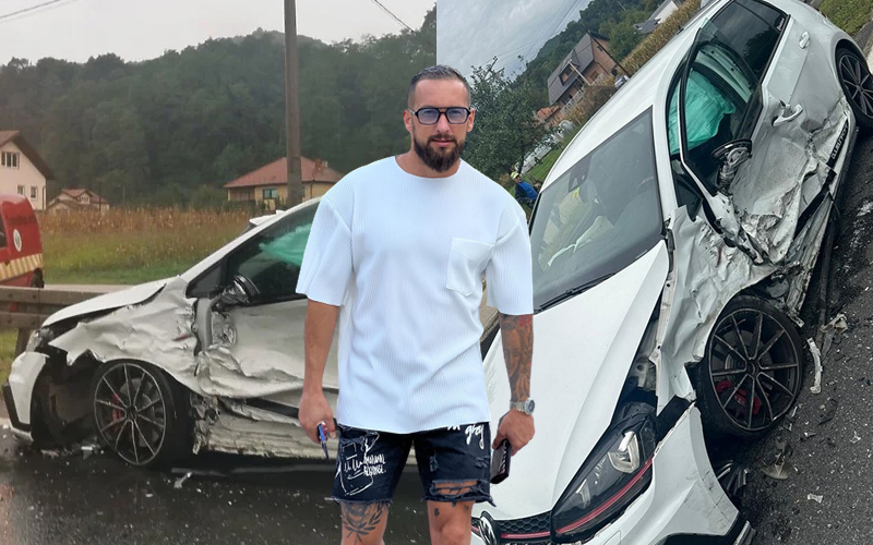 Napadač TOŠK-a Dino Dizdarević povrijeđen u saobraćajnoj nesreći kod Maglaja