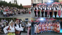 Veče folklora na Trgu slobode uljepšao noć brojnim sugrađanima