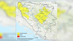 Obavještenje o prognozi vanrednog hidrološkog stanja
