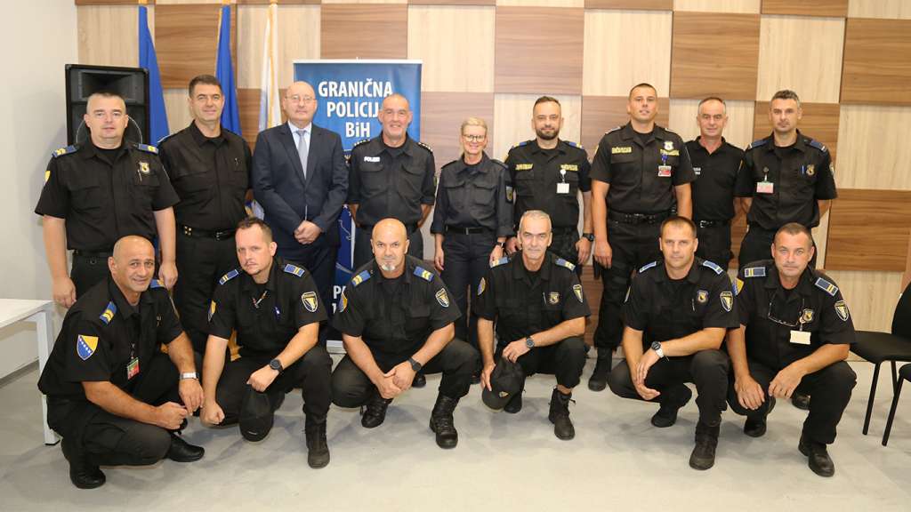 Njemačka policija obučava pripadnike Antibombnog tima GPBiH