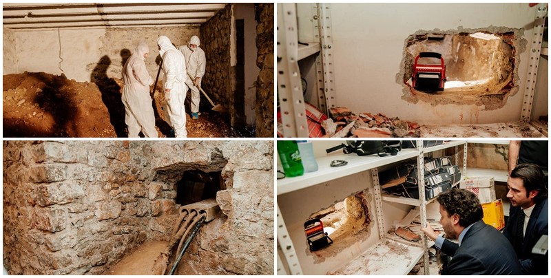 Objavljene slike prokopanog tunela koji vodi do podgoričkog Višeg suda