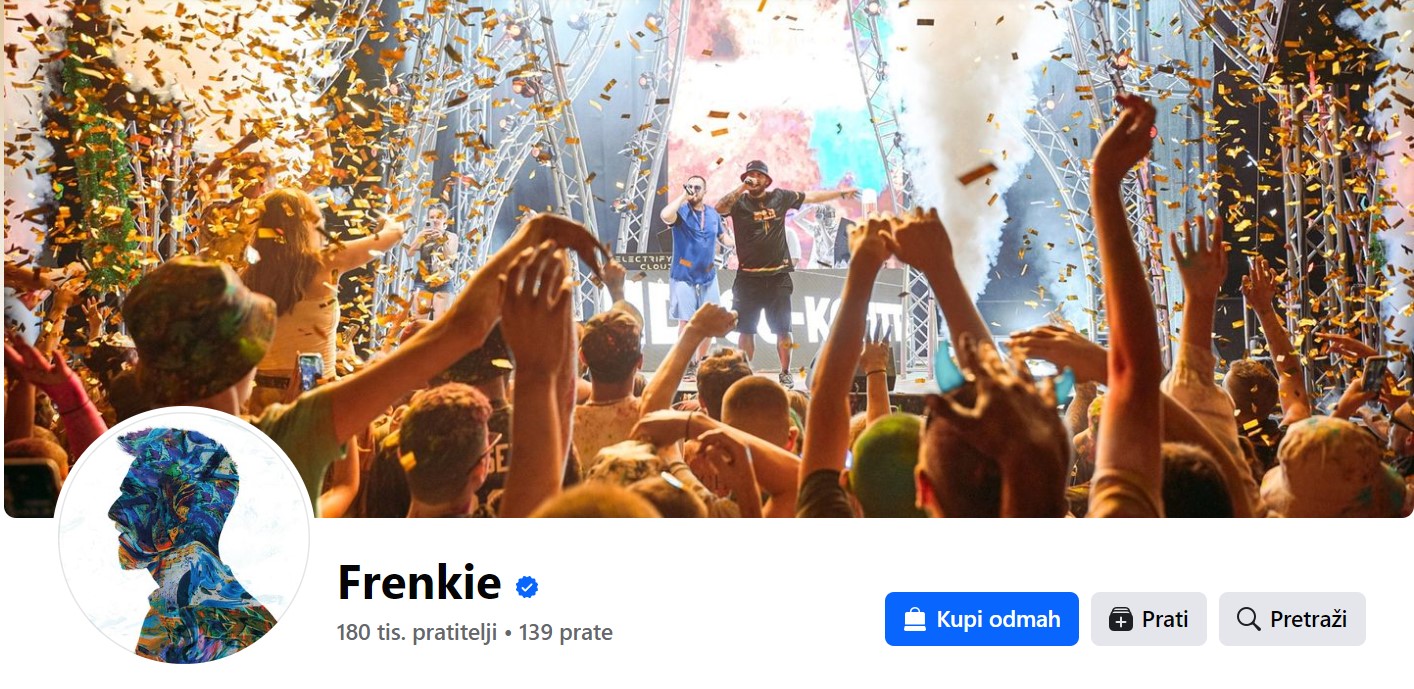 Adnan Hamidović Frenkie: Neko je hakirao moju stranicu na Facebooku