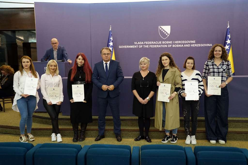 Ministarstvo kulture i sporta FBiH nagradilo sportiste, trenere i udruženja