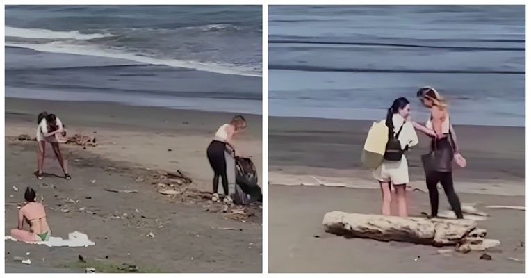 Influencerica snimala kako kupi smeće pa ga ostavila na plaži kad je završila video