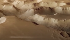 Fascinantan prizor: Pogledajte snimke leta iznad "noćnog labirinta" na Marsu