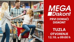 U četvrtak u Tuzli otvara se novi MEGA Diskont market