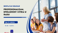 Besplatan seminar za nezaposlene žene: Profesionalizam, efikasnost i etika u radu