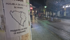 Policija u Tuzli radi na identifikaciji osoba koje su postavile plakate podijeljenje BiH