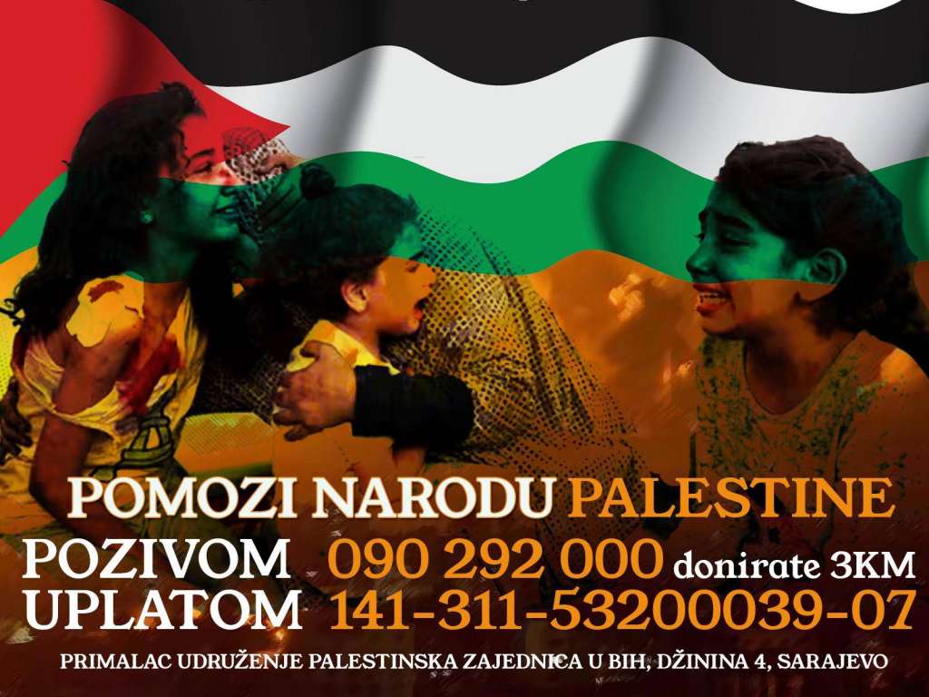 Humanitarni broj za pomoć narodu Palestine