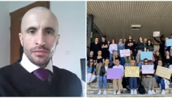 Reakcija Džanana Berberovića na protest studenata psihologije Univerziteta u Tuzli