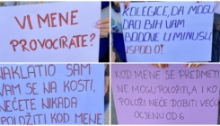 Protesti na Filozofskom fakultetu Univerziteta u Tuzli: Studenti se žale na neadekvatno ponašanje profesora