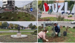 U Tuzli započelo jesenje uređenje zelenih površina