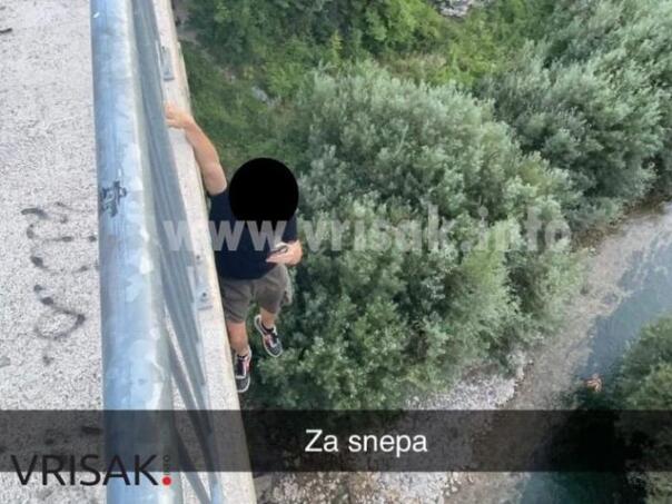 Dječak u Širokom Brijegu visio iznad provalije kako bi se slikao za Snapchat