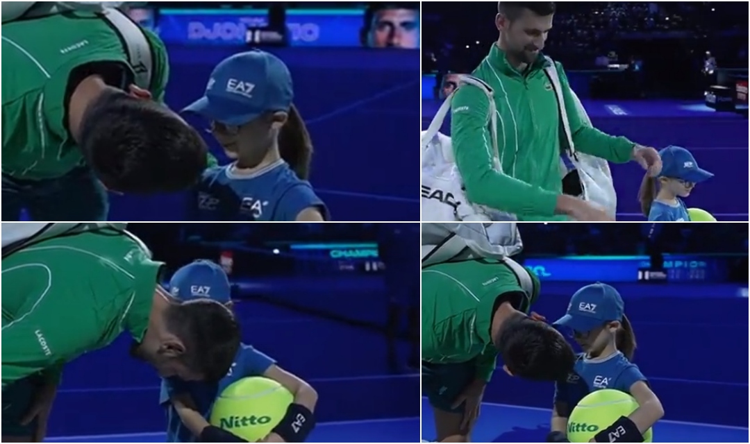 Djevojčica prije meča željela nešto reći Đokoviću, teniser joj posvetio punu pažnju