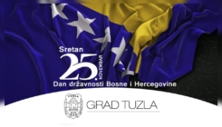 Čestitka gradonačelnika i predsjedavajuće Gradskog vijeća Tuzle u povodu Dana državnosti Bosne i Hercegovine