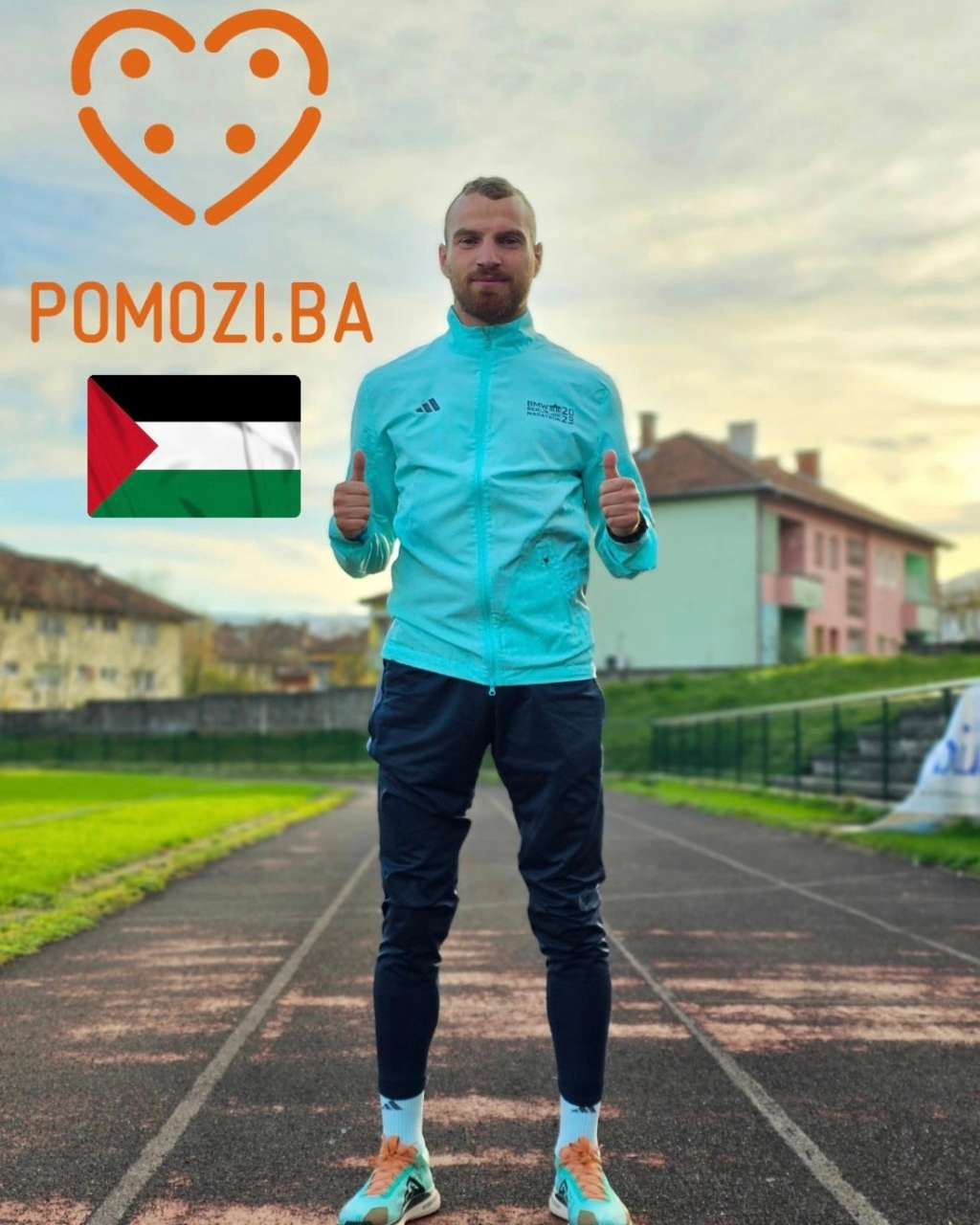 Goraždanski maratonac Emir Hastor u humanoj akciji 'Kilometri za Gazu'