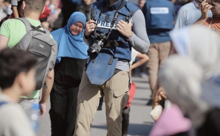 Palestinski fotograf Motaz Azaiza: Čini mi se da Izrael kontroliše cijeli svijet