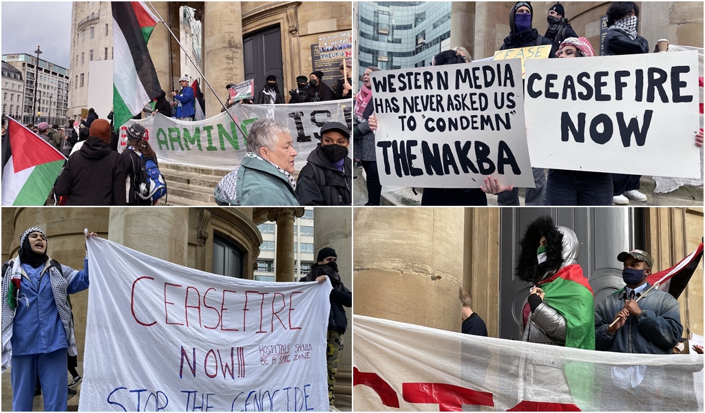 Protesti ispred BBC-a, građani poručili: "Ne možete se sakriti, optužujemo vas za genocid"