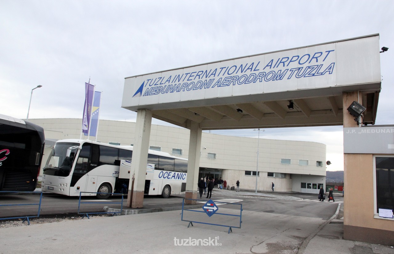 Aerodrom Tuzla: U februaru 17.162 putnika, očekuju se još lošije brojke