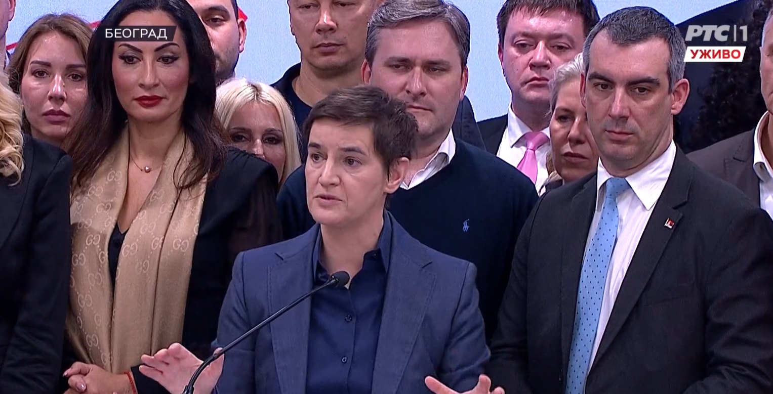 Brnabić nakon zatvaranja biračkih mjesta: Imat ćemo apsolutnu većinu u Narodnoj skupštini Srbije