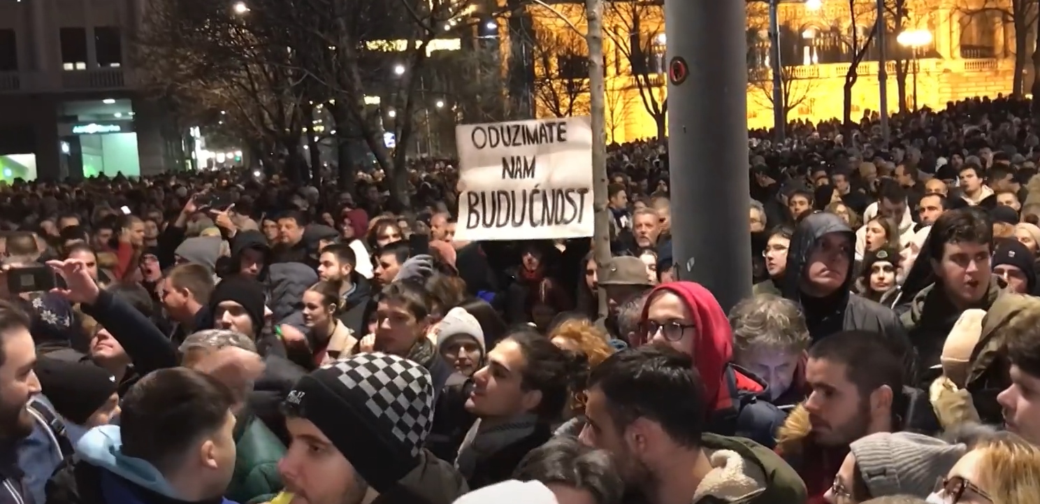Novi protesti u Beogradu: Traži se poništavanje izbora