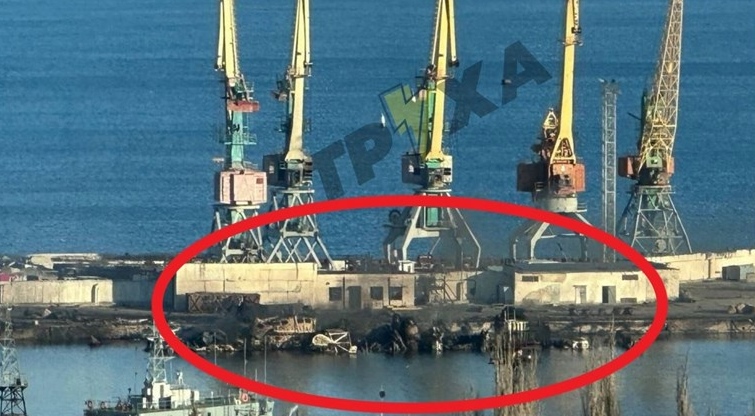 Ovo je ruski ratni brod nakon ukrajinskog udara