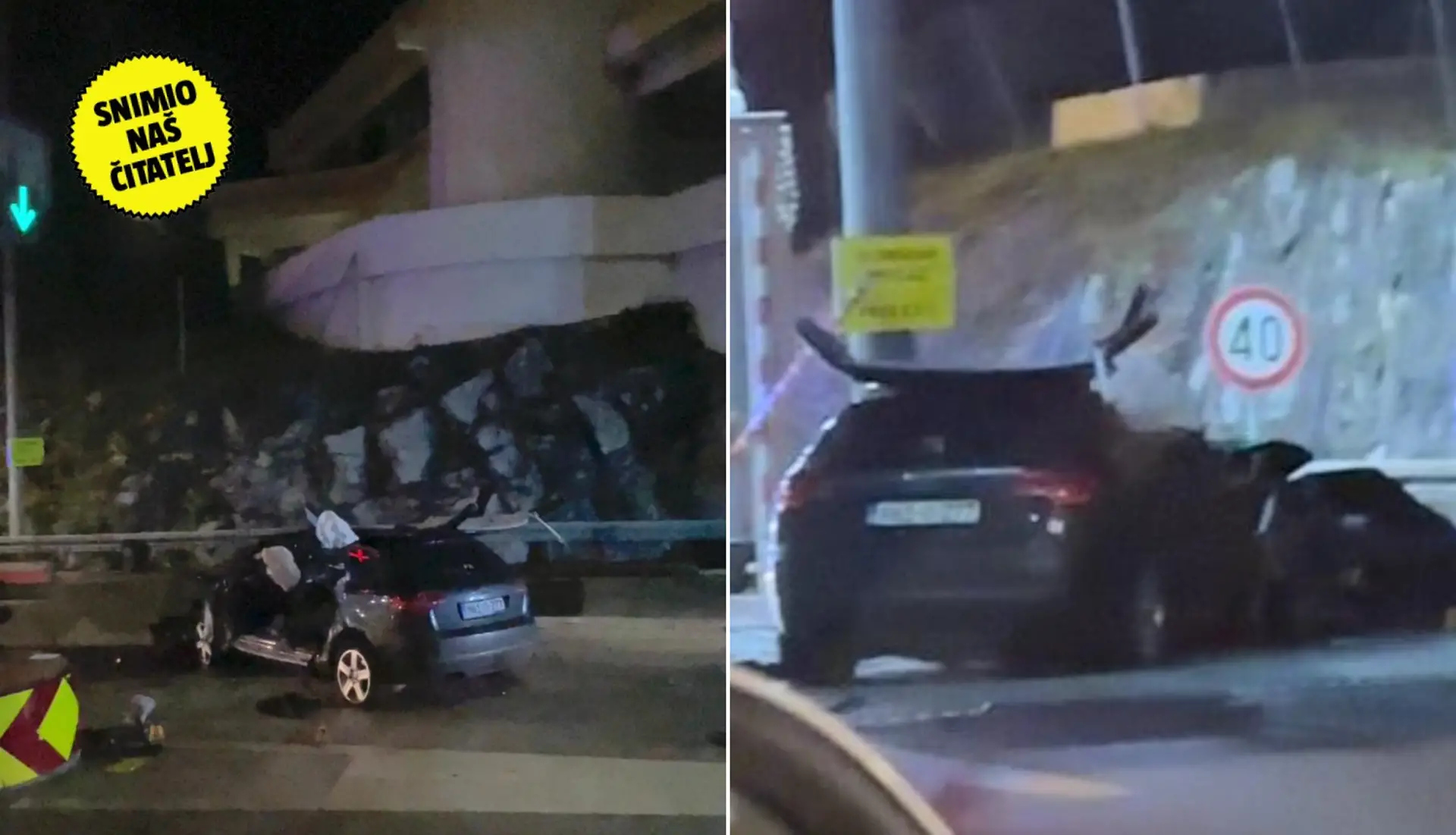 Nesreća u tunelu Učka: Dvije osobe poginule u automobilu bh registracijskih oznaka