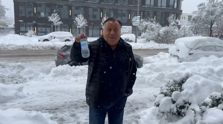 Halid Bešlić iz snijegom zatrpanog Minhena: Navikli smo mi na ovo
