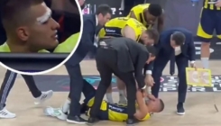Navijači u Turskoj kovanicom u glavu pogodili Izraelca, košarkaški derbi bio prekinut