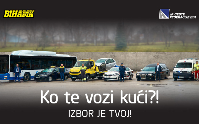 Iz BIHAMK-a apeluju na vozače da ne voze pod uticajem alkohola!