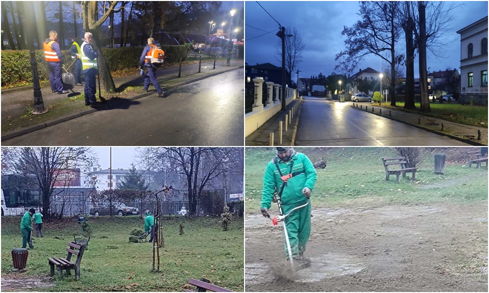 U toku radovi na održavanju higijene grada povodom predstojećih praznika