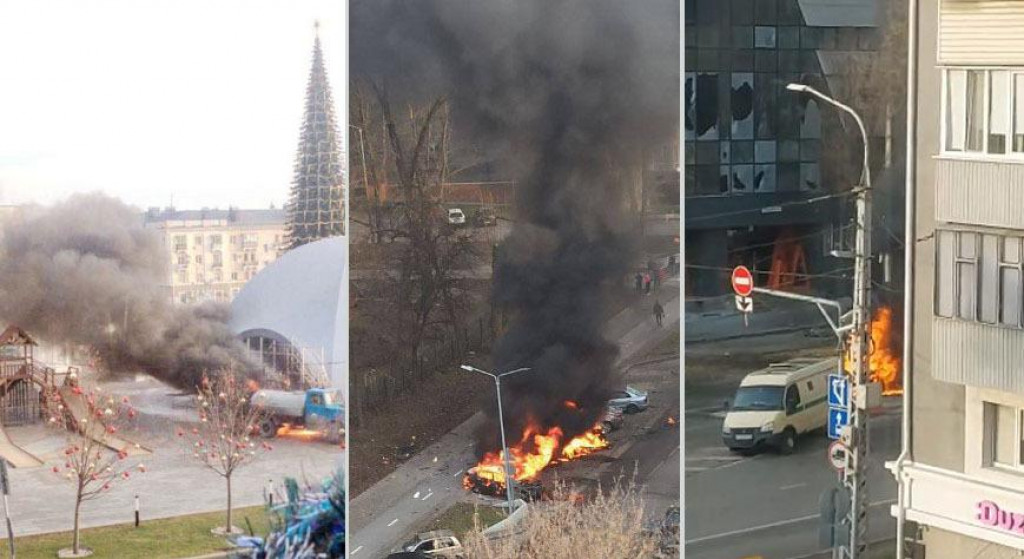 Ukrajinci žestoko napali ruski Belgorod: Eksplozije širom grada, ima mrtvih, objavljeni i prvi snimci