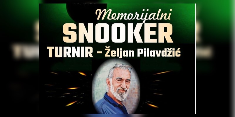 Tuzla: U februaru prvi Memorijalni Snooker turnir “Željan Pilavdžić”