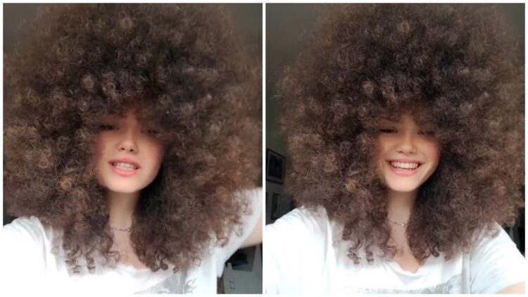 Djevojka iz Srbije hit zbog svoje afro frizure: Svi žele da pipnu Milenine lokne