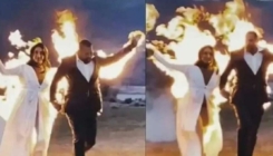 Mladenci se "zapalili" na vjenčanju, snimak izazvao lavinu komentara