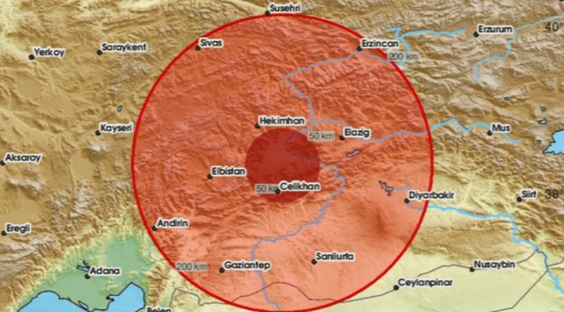 Zemljotres jačine 4,7 stepeni pogodio Tursku