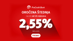 Štednja je u modi! ProCredit Bank: Akcijska kamatna stopa od 2,55% za štednju na 24 mjeseca