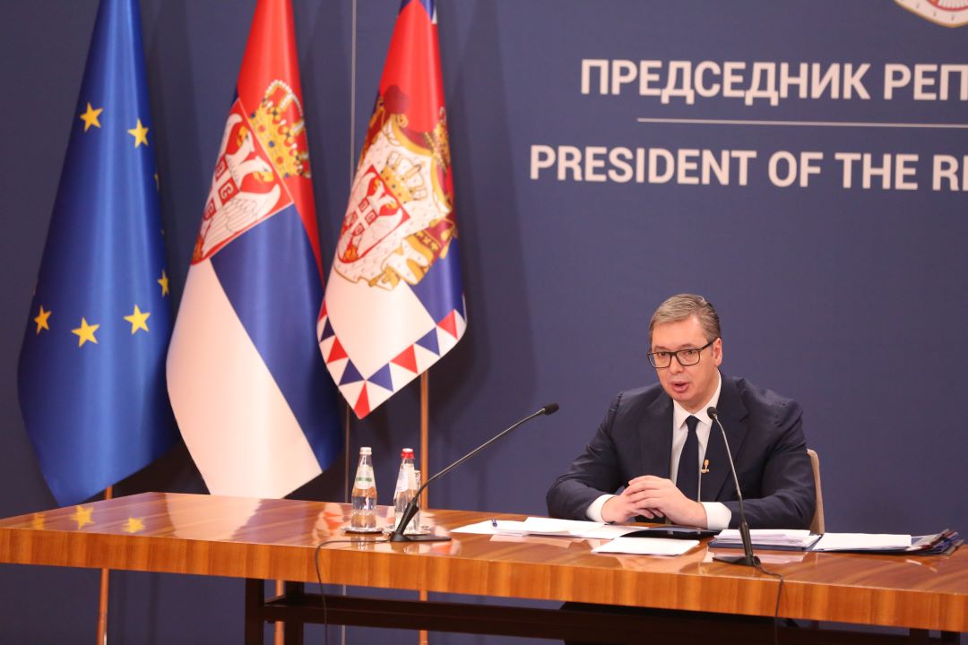 Vučić će tražiti hitnu sjednicu Savjeta bezbjednosti UN-a: Kurti je samoinicijativno donio odluku o ukidanju dinara
