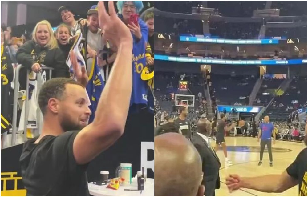 Fanovi oduševljeni magijom NBA zvijezde: Curry iz tunela pogodio koš na drugoj strani terena