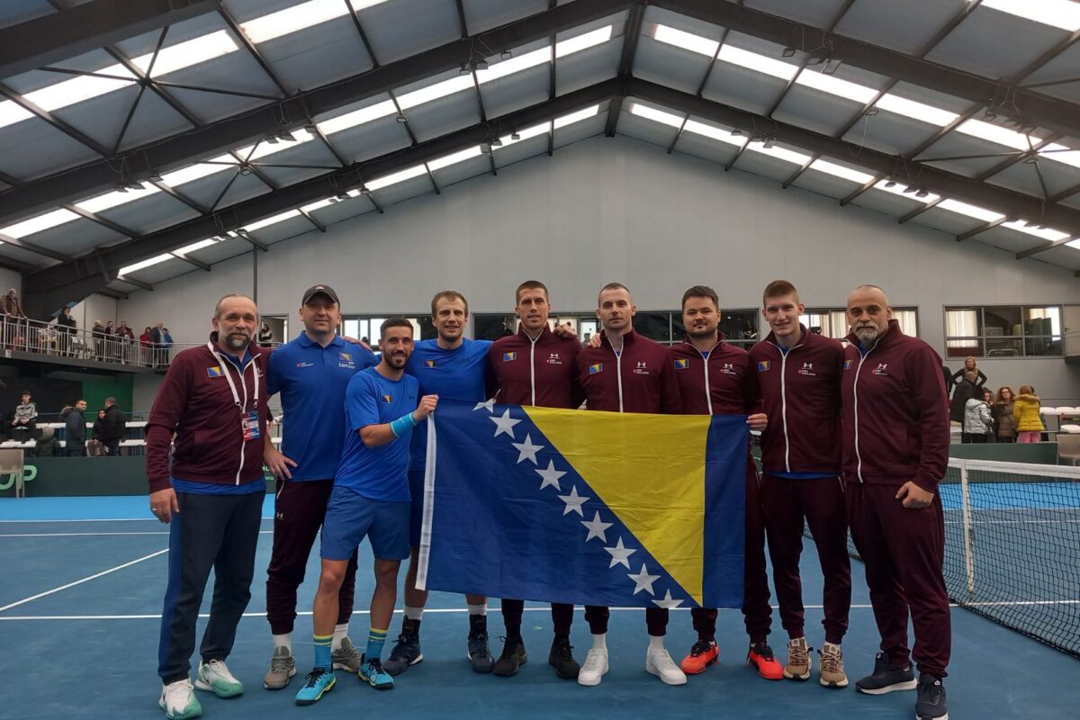 Davis Cup: Teniska reprezentacija BiH saznala protivnika