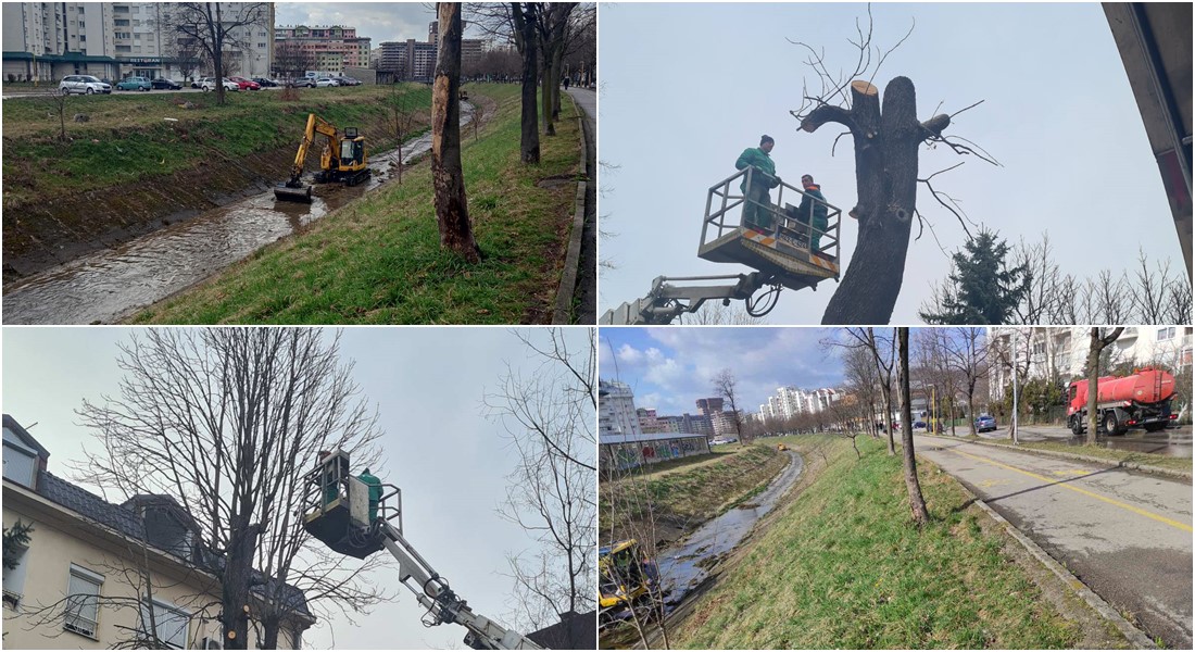 Tuzla: Radovi na održavanju higijene grada i čišćenja i uređenja zelenih površina