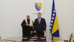 Komšić primio generalnog sekretara Lige muslimanskog svijeta Mohammeda Abdula Al-Issu