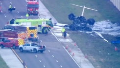Dvoje poginulih u padu malog aviona na floridsku autocestu
