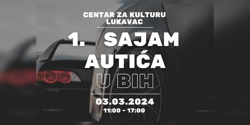 U Lukavcu će 3. marta biti održan prvi Sajam autića u Bosni i Hercegovini