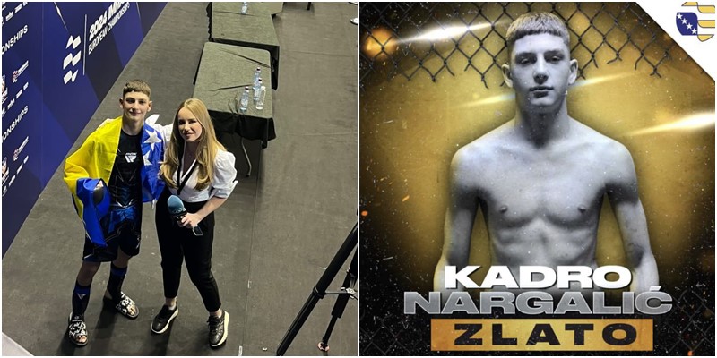 Nargalić prvak Evrope: Mladi Tuzlak pobjednik na evropskom MMA turniru