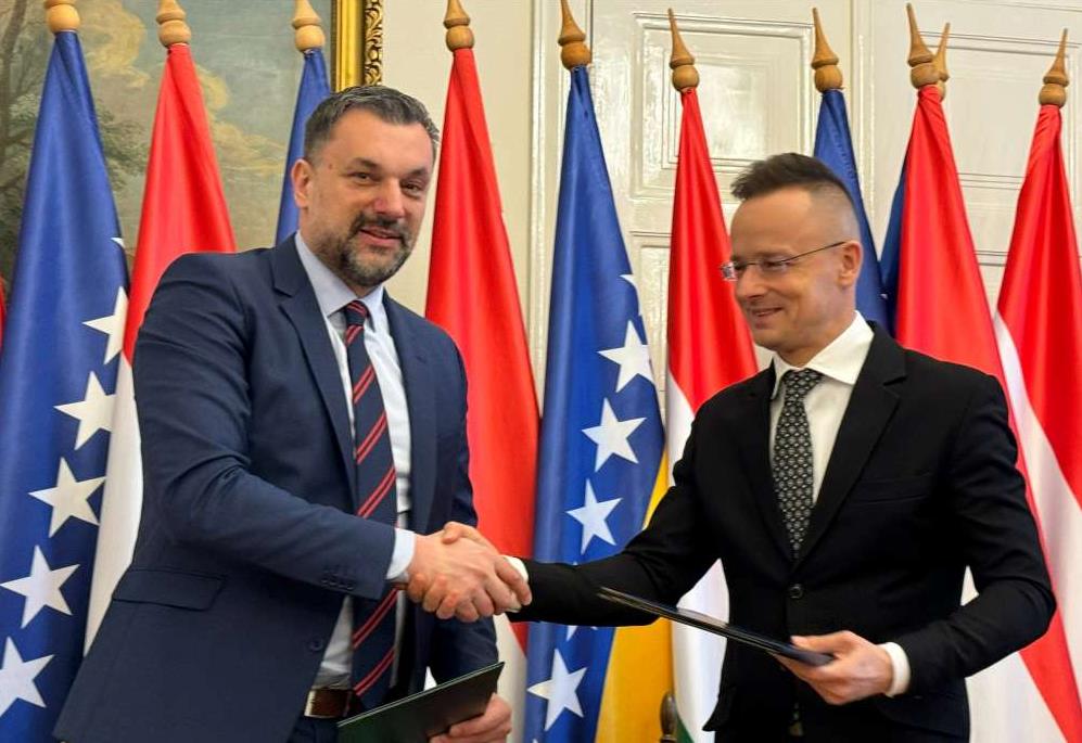 Konaković i Szijjártó: Mađarska u potpunosti podržava evropski put BiH