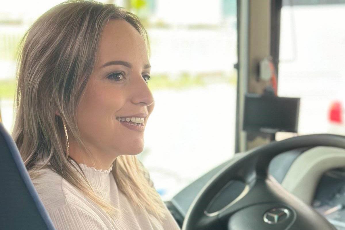 Nermina Hadžić za volanom autobusa: Ništa nije teško kad nešto voliš