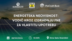 Vodič kroz izgradnju FNE za vlastitu potrošnju uz Hifa-Oil i ProCredit Bank u Bijeljini