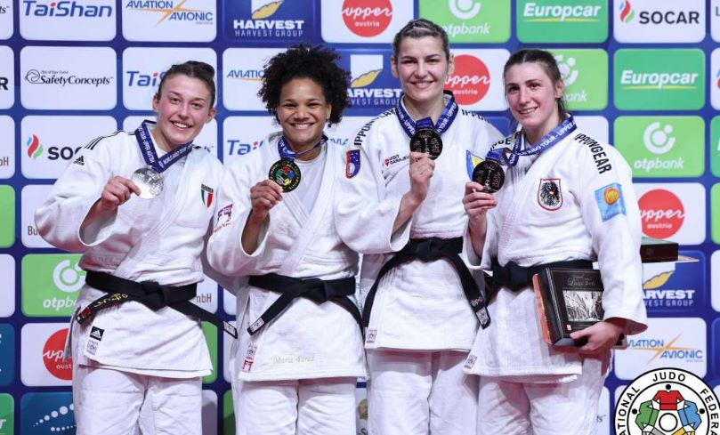 Aleksandra Samardžić osvojila bronzanu medalju na Judo Grand Prix turniru u Austriji